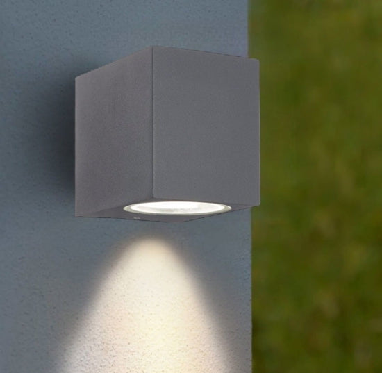 Up applique da esterno antracite Ideal Lux 15W G9 IP44