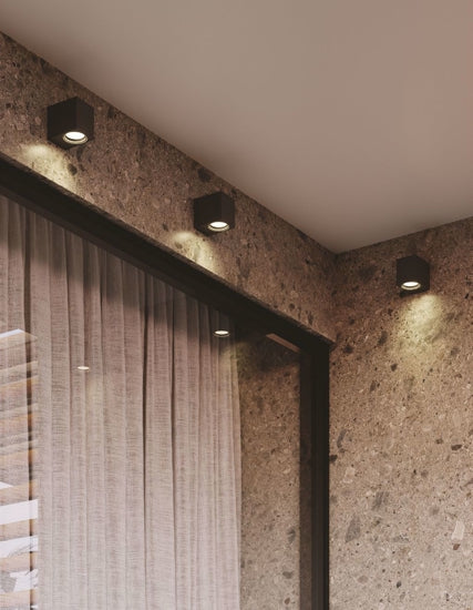 Up applique da esterno antracite Ideal Lux 15W G9 IP44