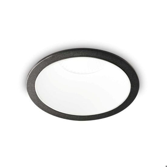 Game Trim Round faretto da incasso bianco Ideal Lux 11W 3000K IP20