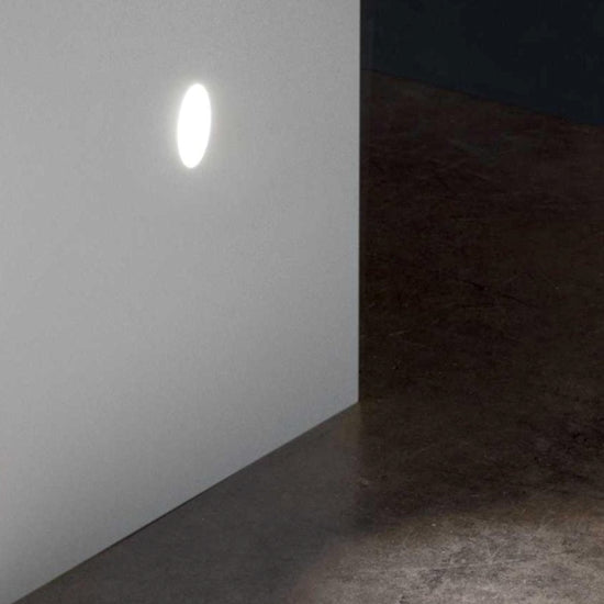 Walky-3 segnapasso incasso bianco Ideal Lux 1W 3000K