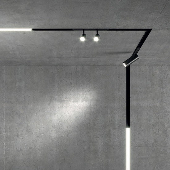 Modulo LED magnetico binario bianco nero Ideal Lux 13W 3000K DALI 48V