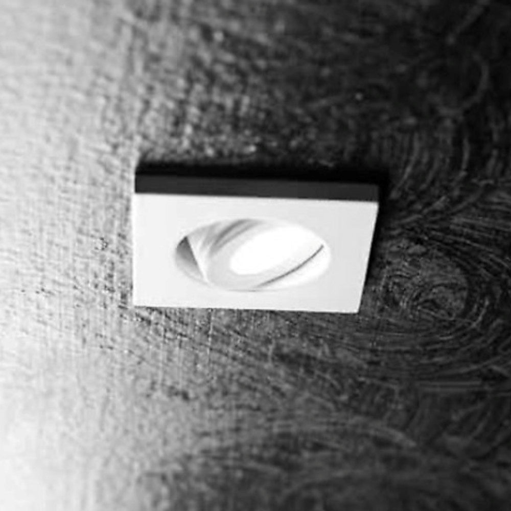 faretto da incasso orientabile bianco opaco Gea Luce 3W 3000K