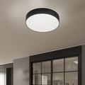 plafoniera nero opaco Gea Luce 16W 4000K