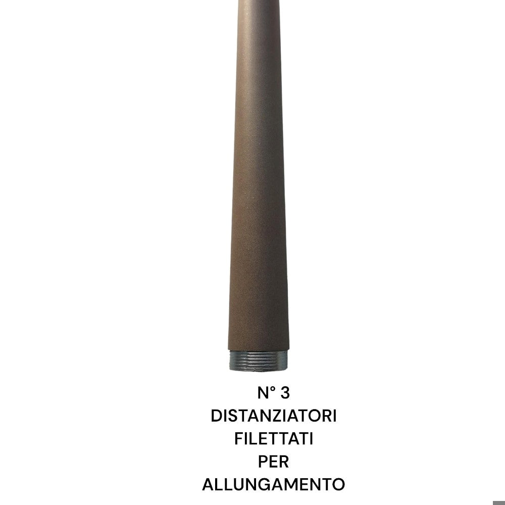 Boomerang lampadario sabbia bianco Top Light 60W E27