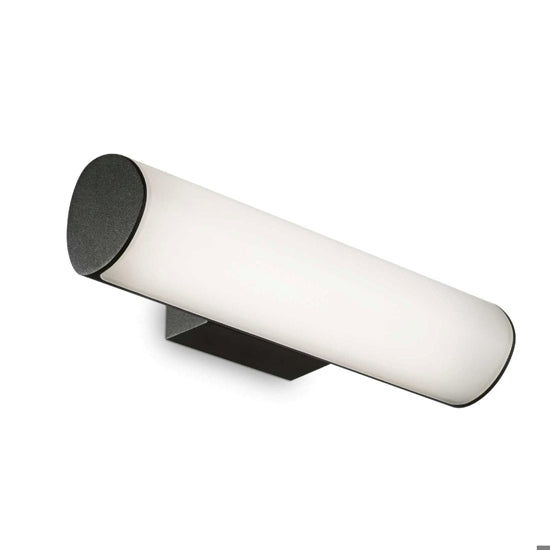 Etere applique da esterno nero Ideal Lux 9,5W 3000K IP44