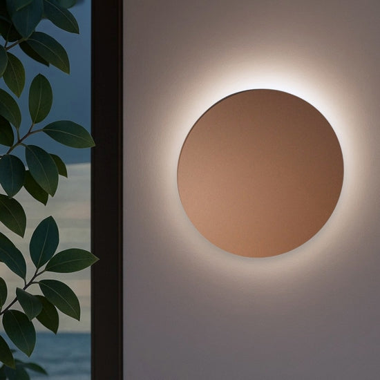 applique da esterno marrone Gea Luce 18W CCT IP65