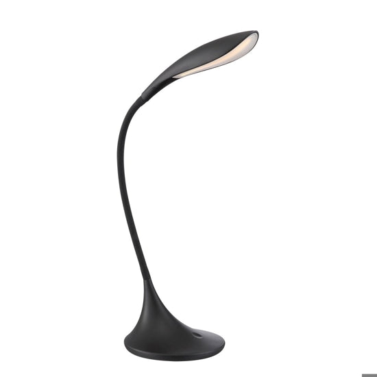 lampada da tavolo nero opaco Gea Luce 4.5W 3000K