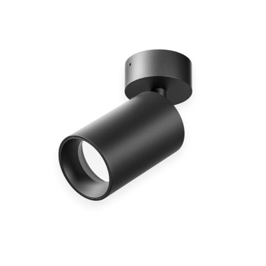applique orientabile nero satinato Gea Luce 35W GU10