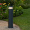 Boeing lampione esterno antracite Ideal Lux 14W 3000K
