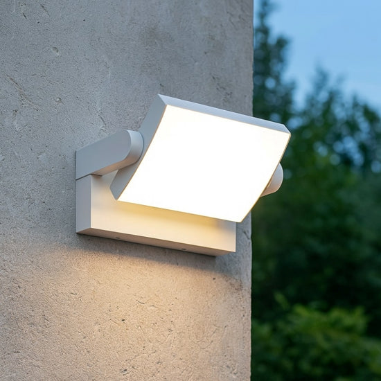 Swipe applique da esterno bianco Ideal Lux 20,5W 3000K IP54