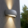 Giove applique da esterno grigio Ideal Lux 60W E27 IP54