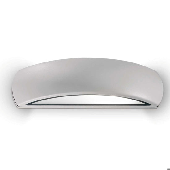 Giove applique da esterno grigio Ideal Lux 60W E27 IP54