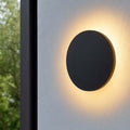 Punto applique da esterno nero Ideal Lux 16W 3000K IP54