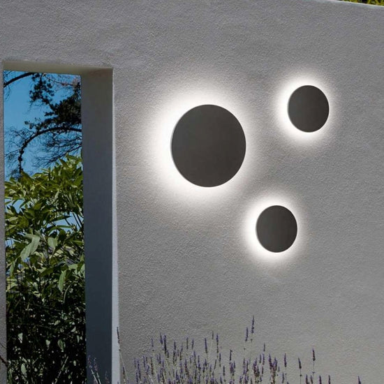 Punto applique da esterno nero Ideal Lux 16W 3000K IP54