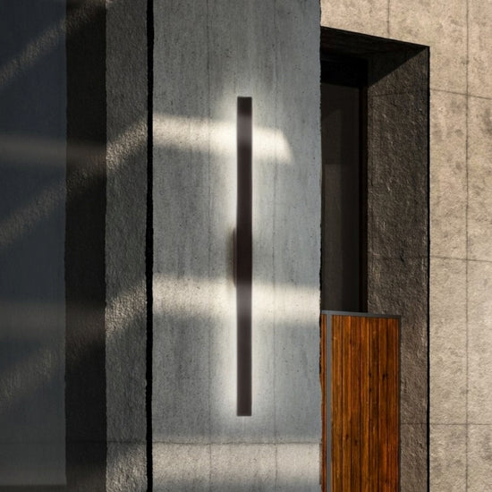 Linea applique da esterno antracite Ideal Lux 20W 3000K IP54