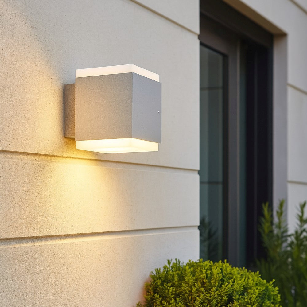 applique da esterno bianco Gea Luce 12W CCT