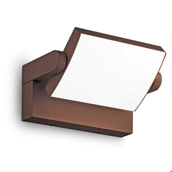 Swipe applique da esterno coffee Ideal Lux 20,5W 3000K