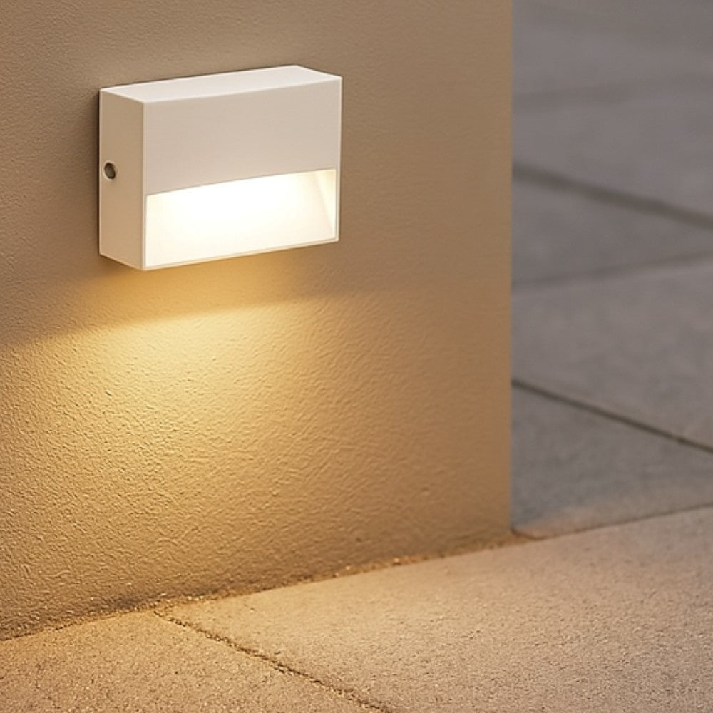 Dedra segnapasso esterno bianco Ideal Lux 1,5W 3000K