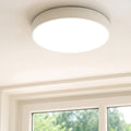 Cloe plafoniera grande bianco opaco Gea Luce 60W 3000K