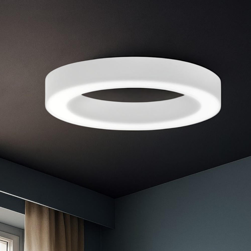 Flor plafoniera bianco satinato Gea Luce 50W 3000K