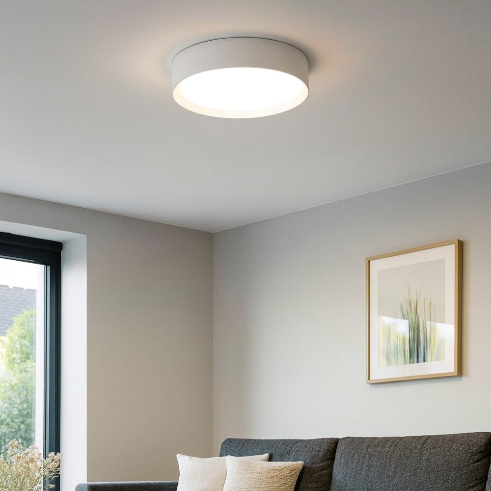 Avapp plafoniera bianco Gea Luce 30W 3000K-4000K