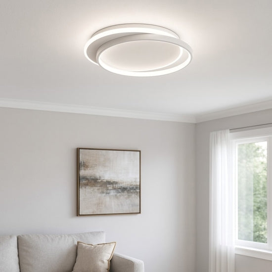 Christine plafoniera bianco Gea Luce 65W 3000K