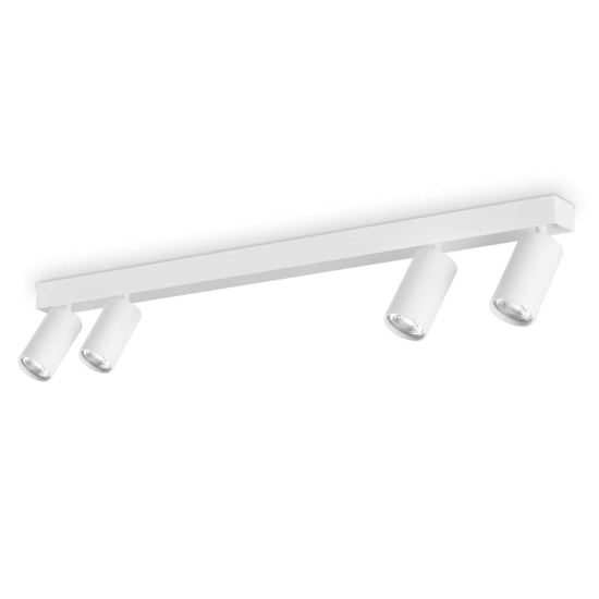 Profilo plafoniera bianca Ideal Lux 4xGU10 7W 3000K