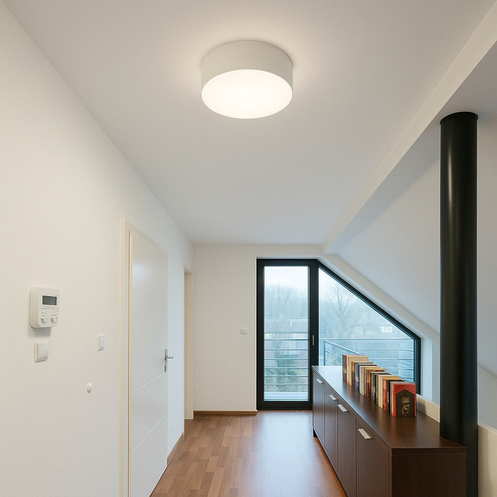 Cloe plafoniera bianco opaco Gea Luce 16W 4000K
