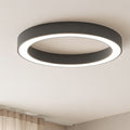 Flor plafoniera nero satinato Gea Luce 60W 3000K