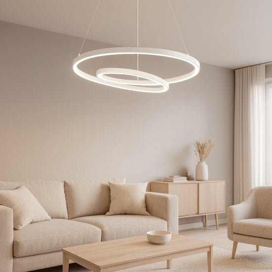 Spirale lampadario oro Ideal Lux 47W 3000K