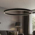 Criseide lampadario nero Gea Luce 100W 3000K