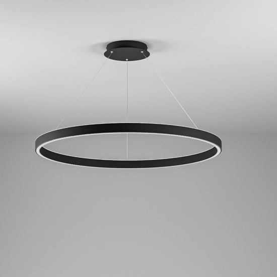 Criseide lampadario nero Gea Luce 100W 3000K