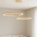 Criseide 2SD lampadario sabbia Gea Luce 90W 3000K