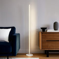 Ebony lampada da terra bianco opaco Gea Luce 28W 3000K