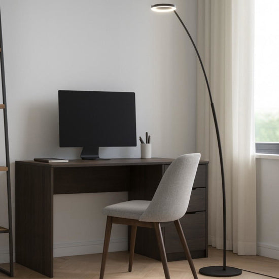 lampada da terra nero Gea Luce 25W 3000K
