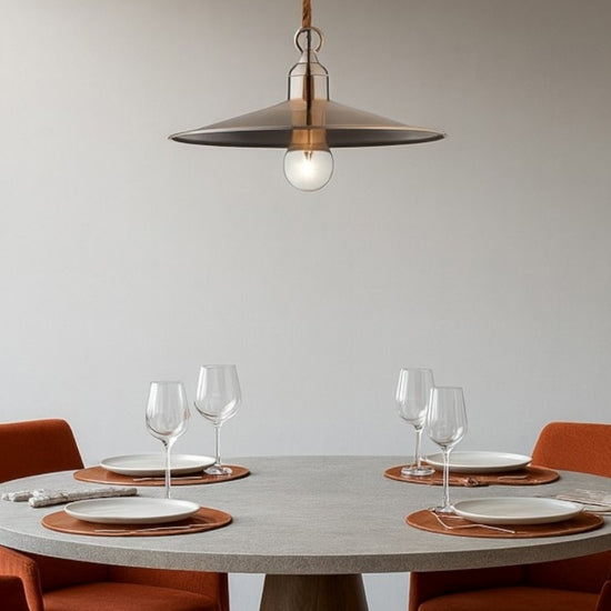 Cantina sospensione rame Ideal Lux 16W E27