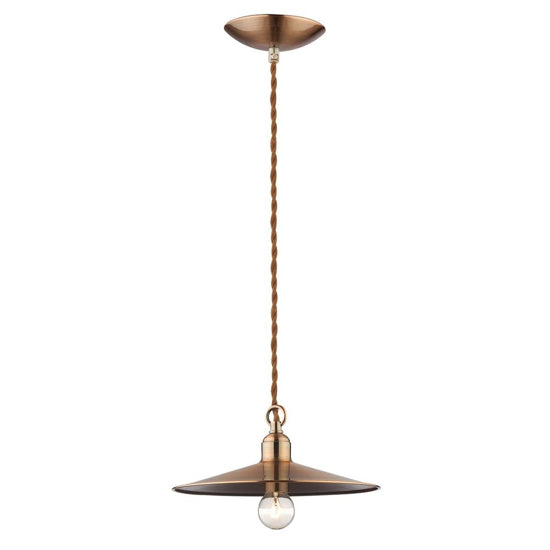 Cantina sospensione rame Ideal Lux 16W E27