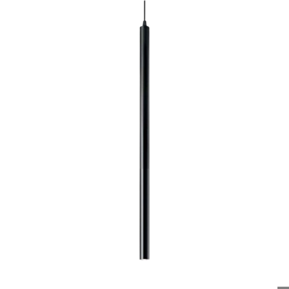 Ultrathin SP D040 Round sospensione nero satinato Ideal Lux 11,5W 3000K