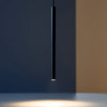 Thalassia sospensione da incasso nero satinato Gea Luce 7W 3000K