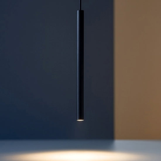 Thalassia sospensione da incasso nero satinato Gea Luce 7W 3000K