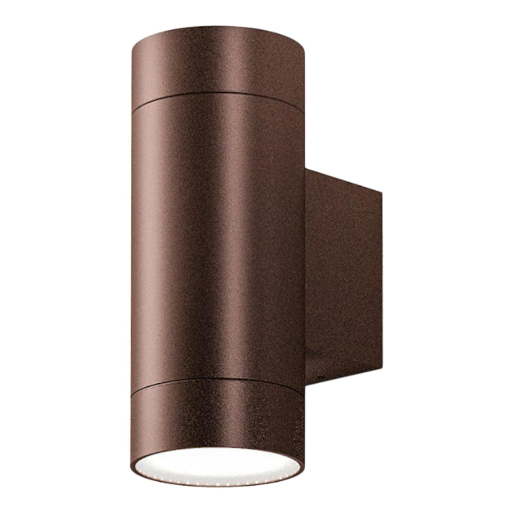 applique da esterno marrone Gea Luce 35W GU10