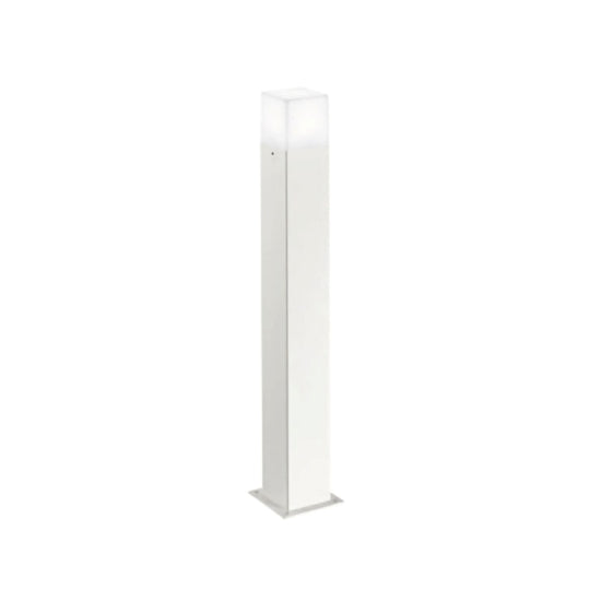lampione da giardino bianco Gea Luce 13W E27 IP44