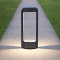 paletto da giardino grigio antracite Gea Luce 13W 4000K IP65