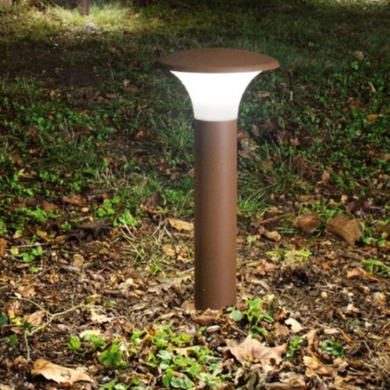 lampione da esterno ruggine Gea Luce E27 13W