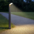 Style lampione esterno antracite Ideal Lux 9W 4000K