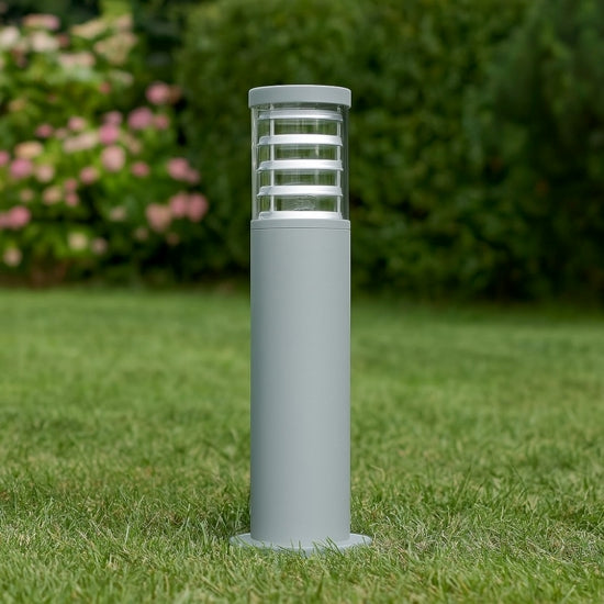 Tronco lampione da esterno grigio Ideal Lux 1xE27 max 42W