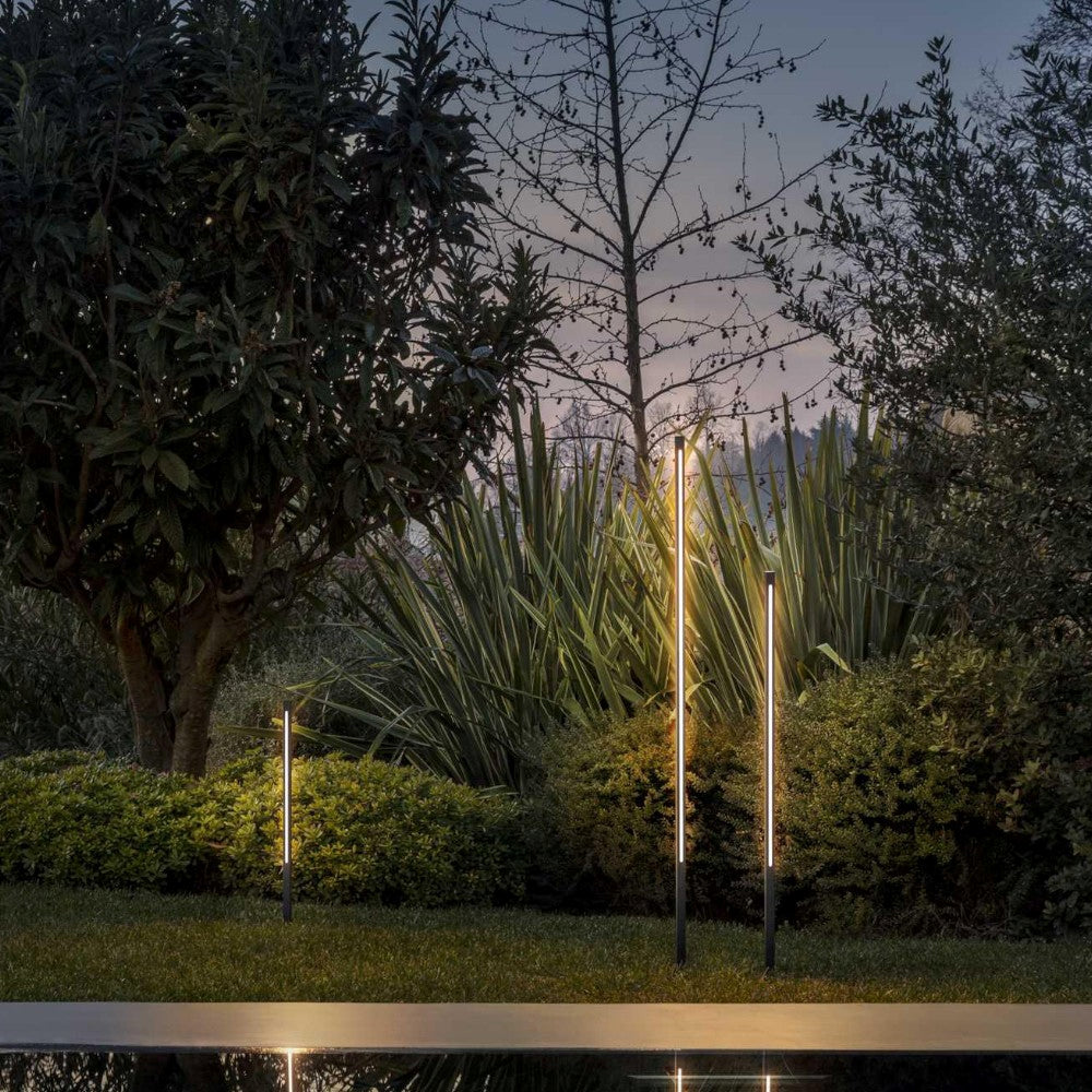 Jedi lampione da esterno nero Ideal Lux 19W 3000K