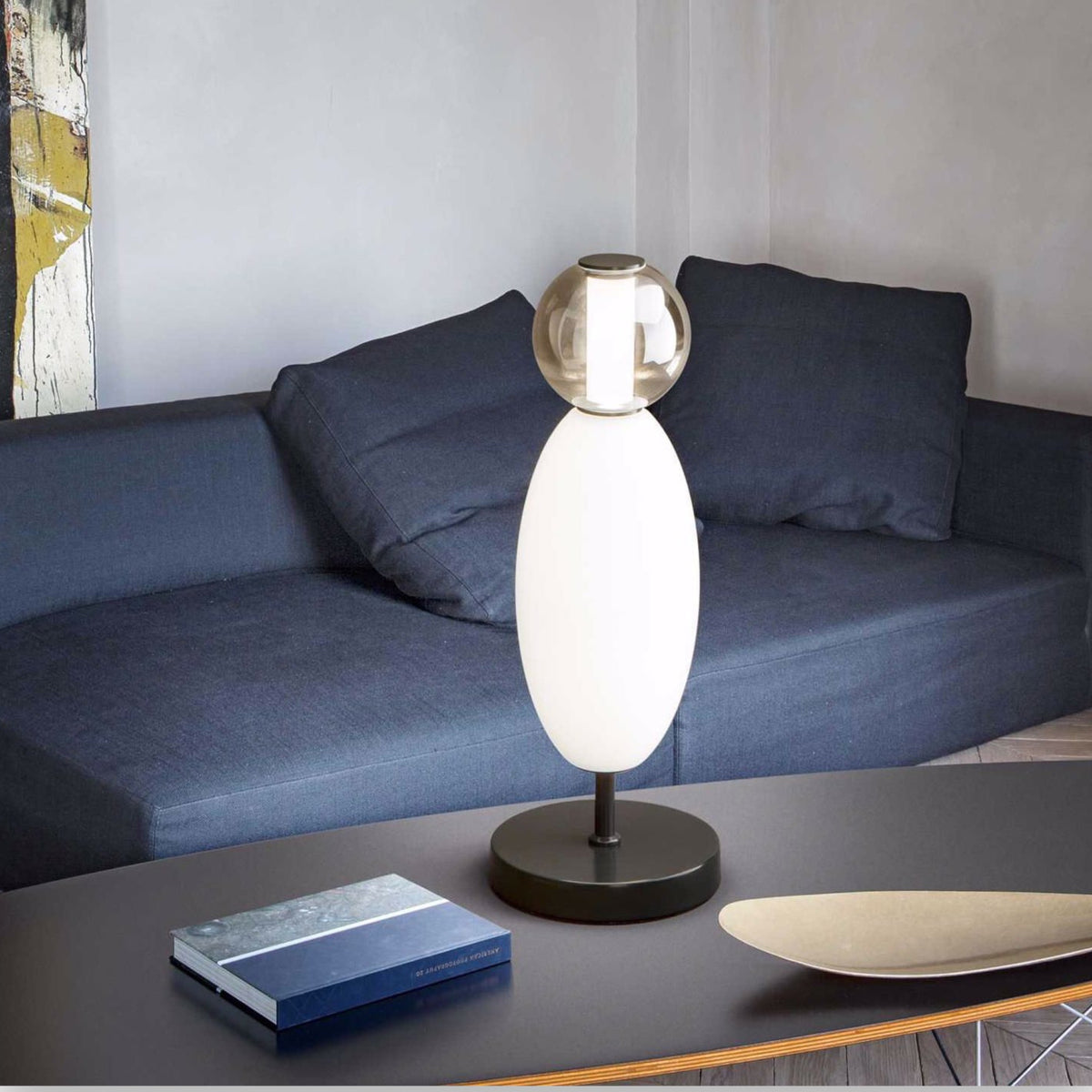 Lumiere lampada da tavolo bianco Ideal Lux 18W 3000K