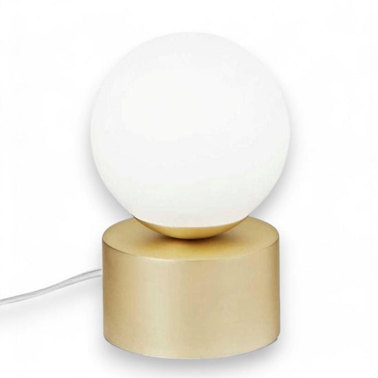 Perlage TL1 lampada da tavolo ottone Ideal Lux 15W G9 3000K