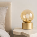 Perlage TL1 lampada da tavolo ottone nero Ideal Lux 15W G9 3000K